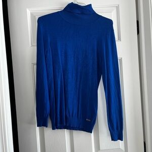 Calvin Klein Vibrant Blue Turtleneck